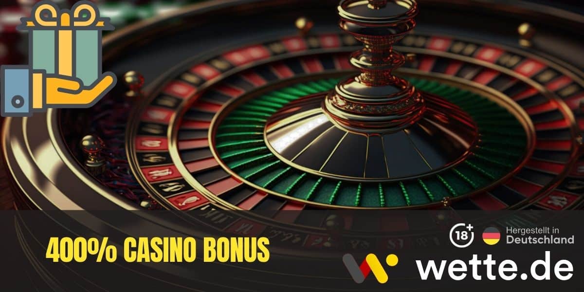 400% Casino Bonus