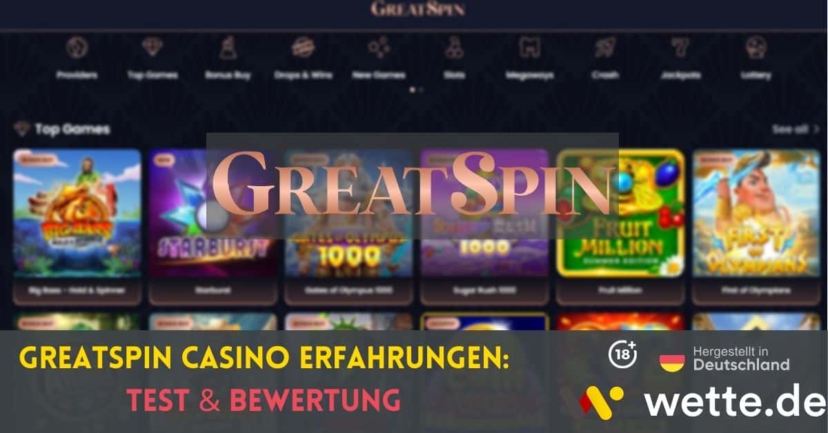 GreatSpin Casino Erfahrungen