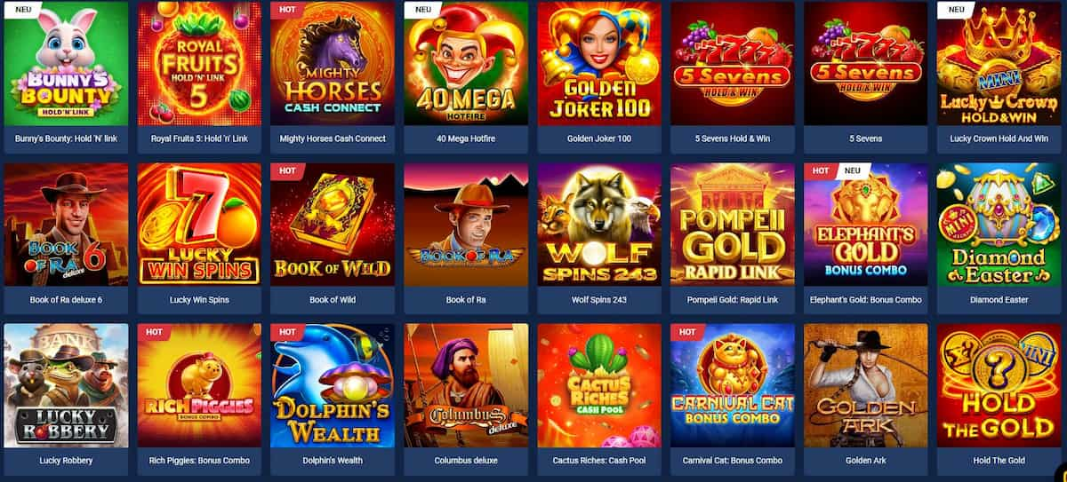 Im Jackpoty Casino spielen