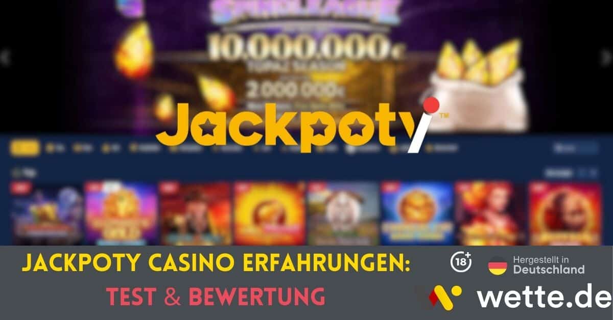 Jackpoty Casino Erfahrungen– Test & Bewertung