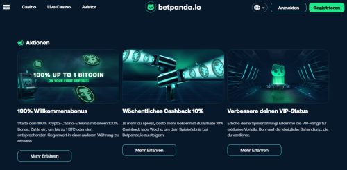 Betpanda.io Casino Gallerie