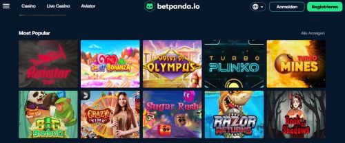 Betpanda.io Casino Gallerie