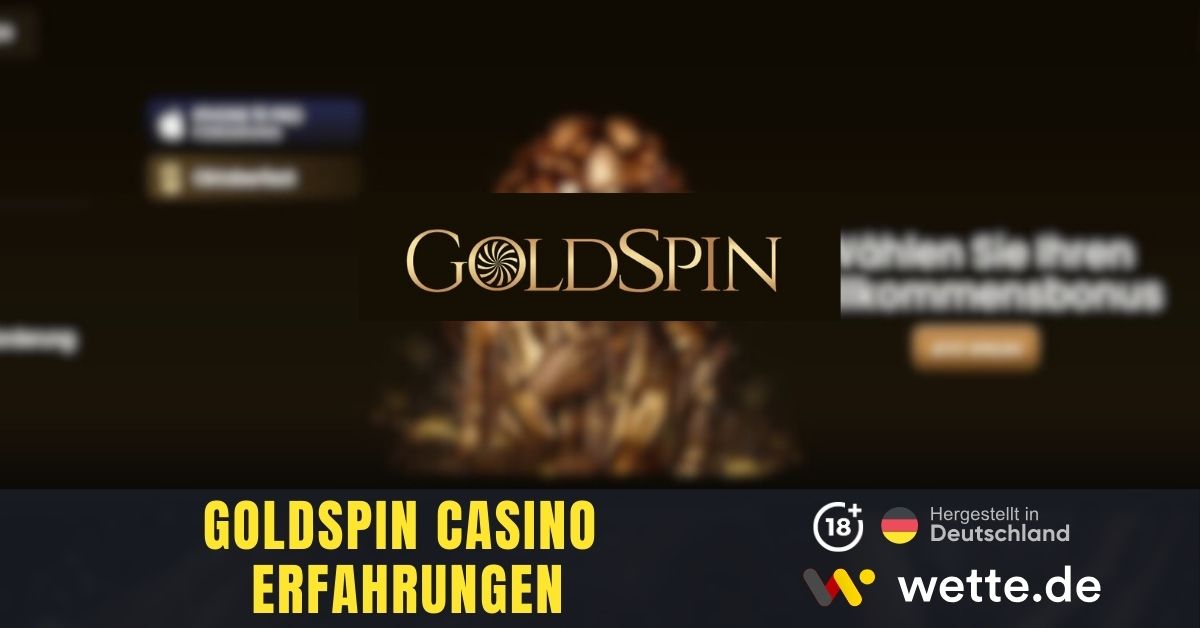 GoldSpin Casino Erfahrungen