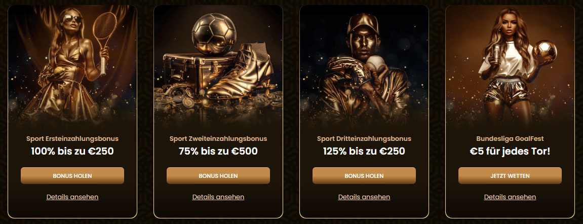 Goldspin Promotionen Sport