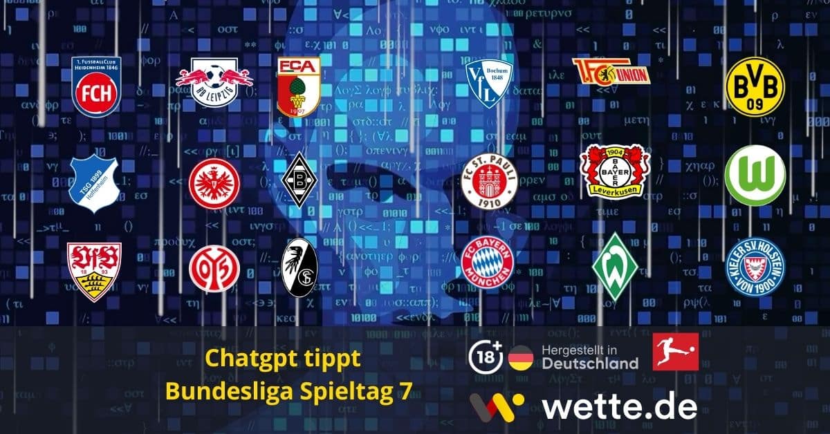 Chatgpt tippt Bundesliga Spieltag 7