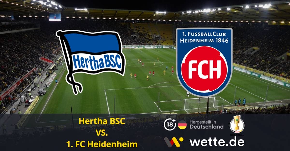 Hertha BSC VS. 1. FC Heidenheim