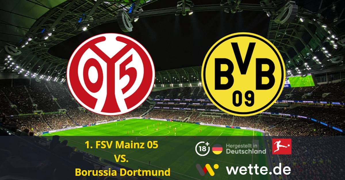 1. FSV Mainz 05 VS. Borussia Dortmund