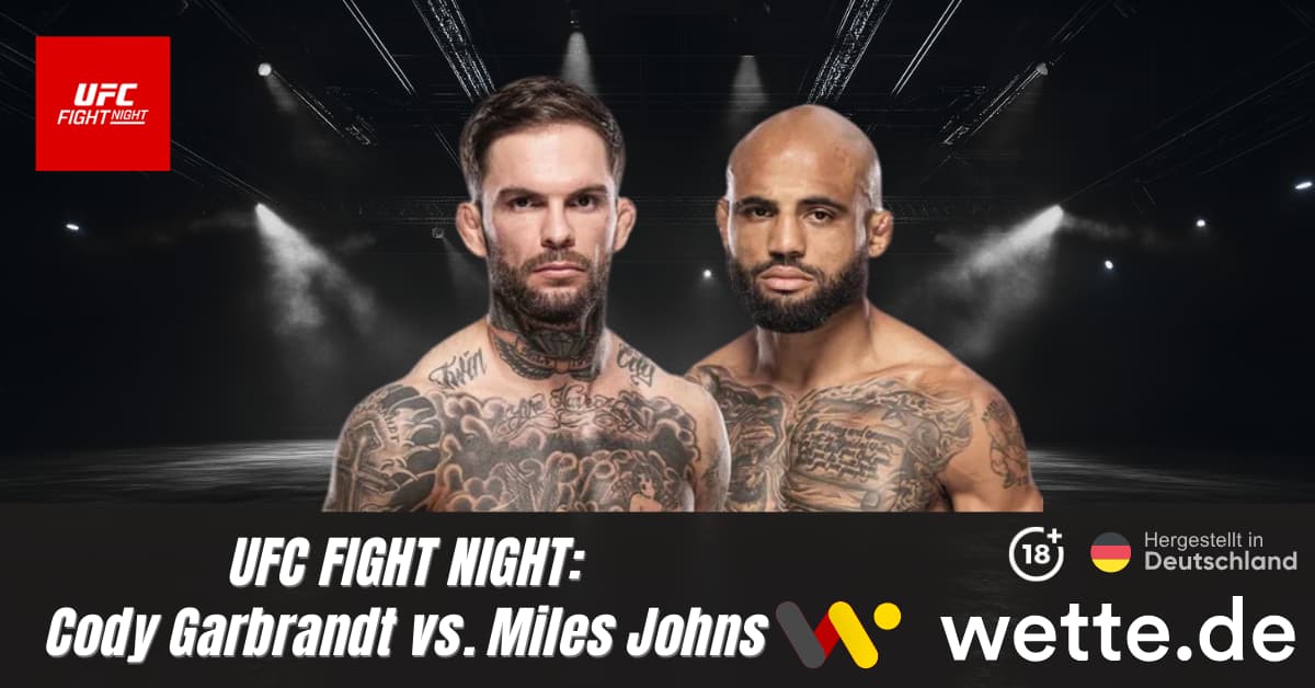 Cody Garbrandt vs. Miles Johns