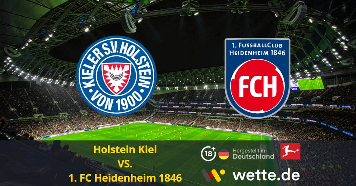 Holstein Kiel VS. 1. FC Heidenheim 1846