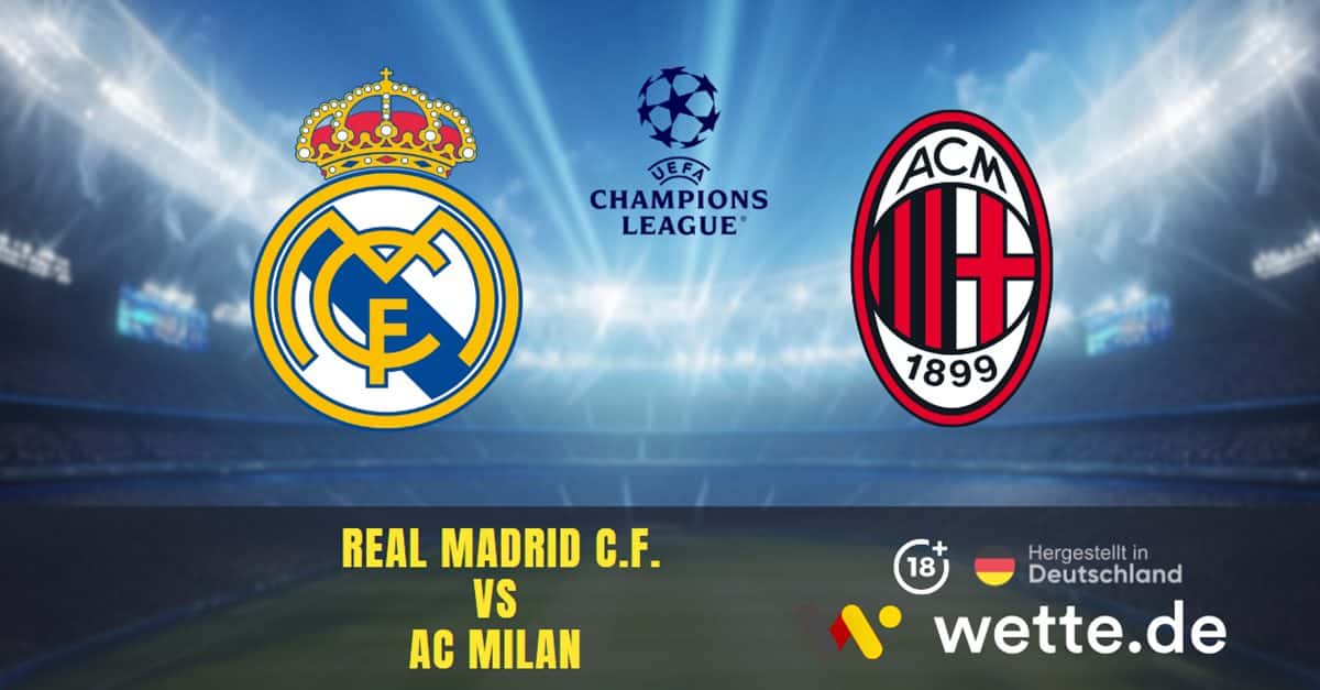 Real Madrid C.F. vs AC Milan