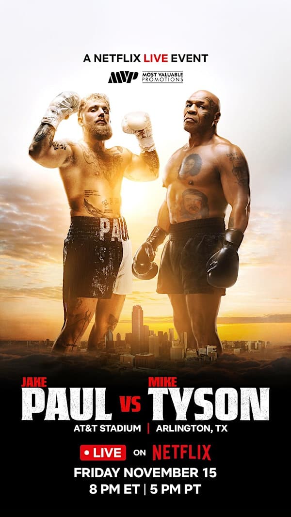 paul vs tyson fight