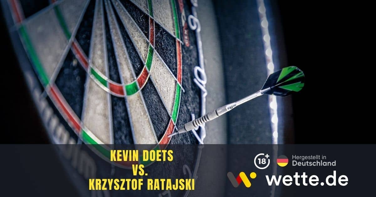 Kevin Doets vs. Krzysztof Ratajski darts wm prognose