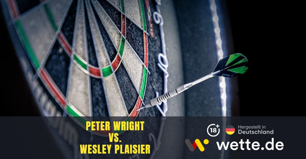 Peter Wright vs. Wesley Plaisier