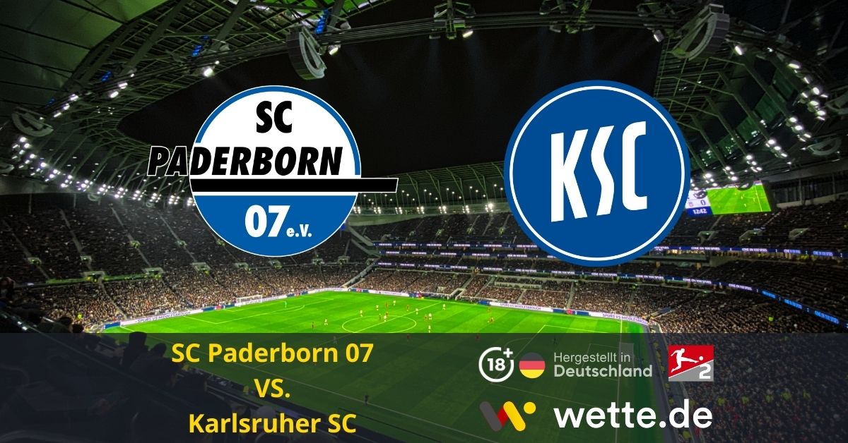 SC Paderborn 07 Karlsruher SC Bundesliga 2 Prognose