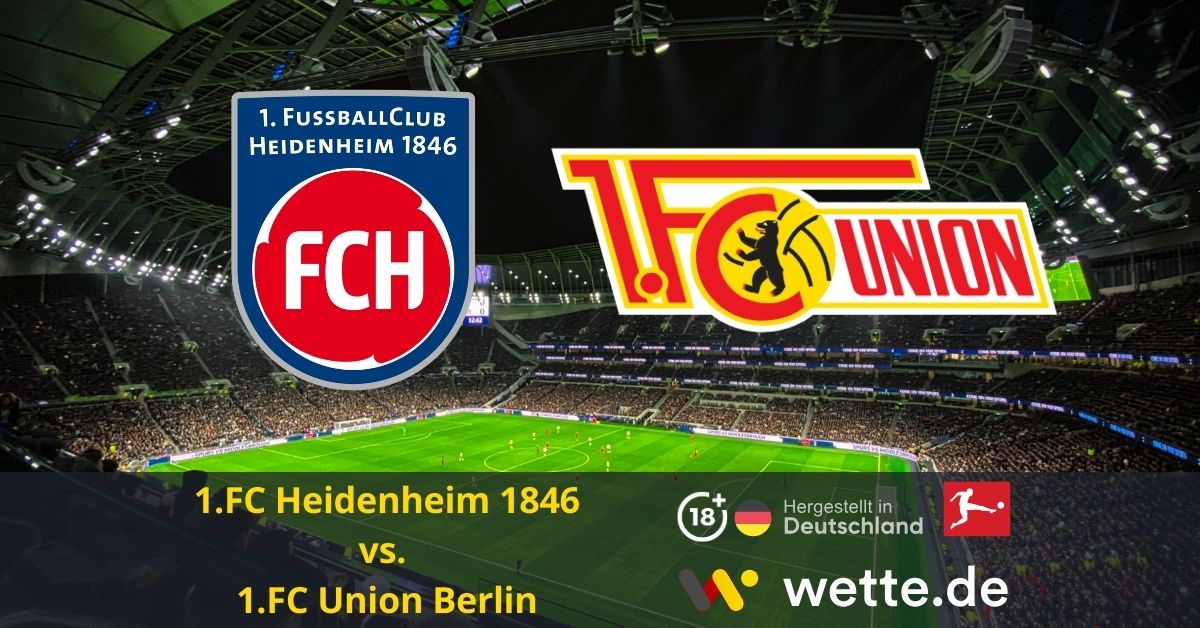 1.FC Heidenheim 1846 vs 1.FC Union Berlin