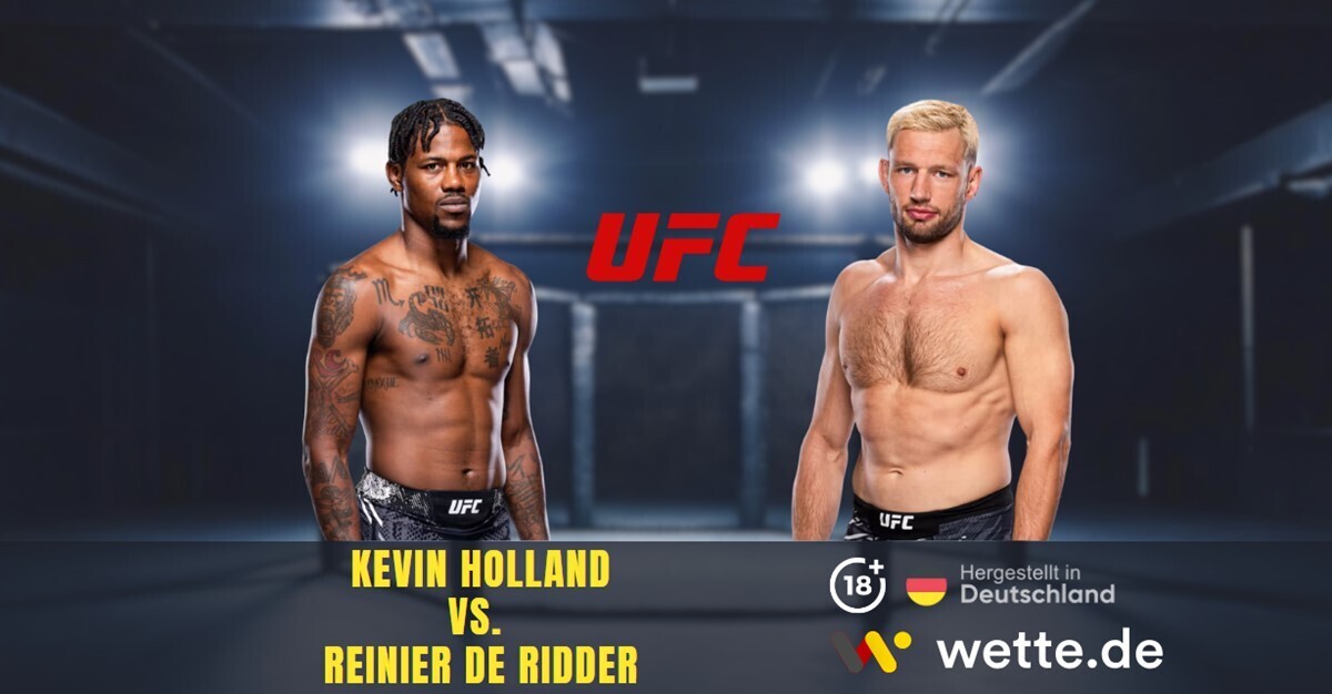 Kevin Holland vs. Reinier de Ridder Tipp