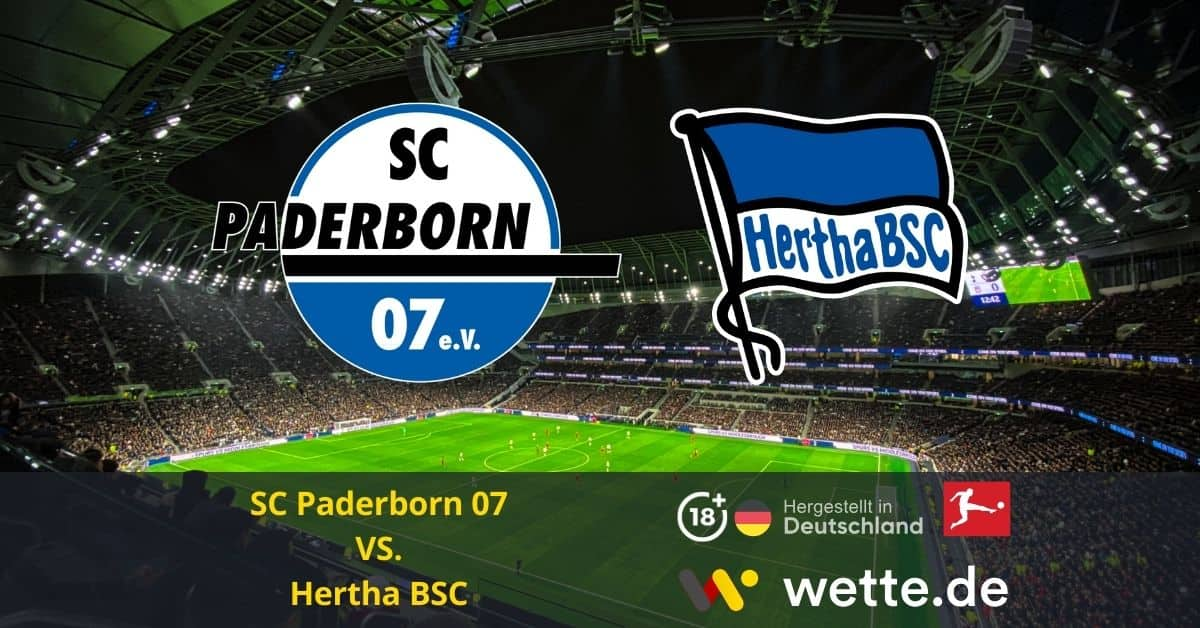 SC Paderborn 07 VS Hertha BSC