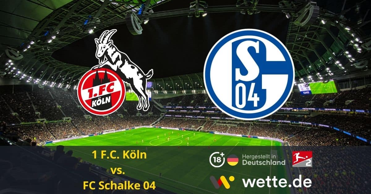 1 F.C. Köln vs. FC Schalke 04 prognose