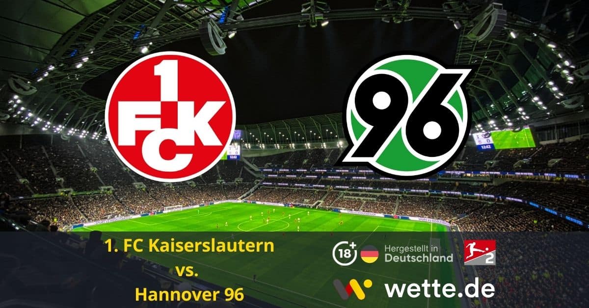 1. FC Kaiserslautern vs. Hannover 96