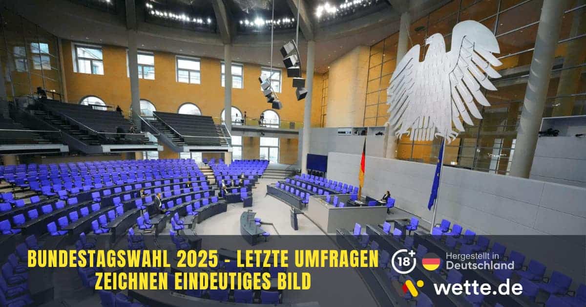 Bundestagswahl 2025 – aktuelle Umfrageprognosen