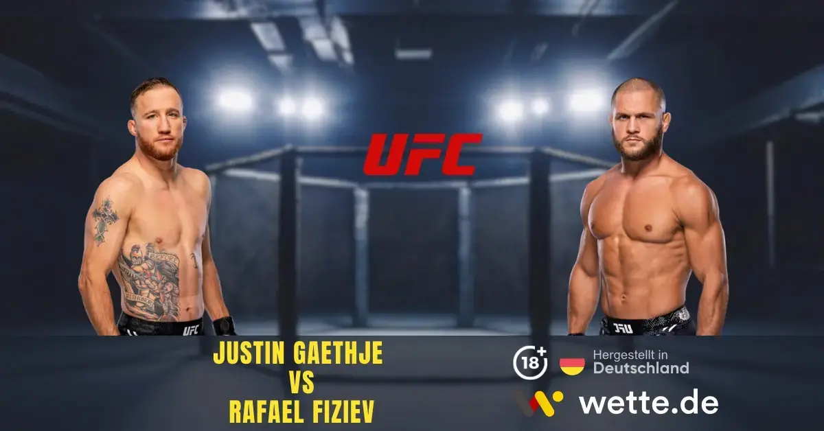 Justin Gaethje vs Rafael Fiziev Tipp